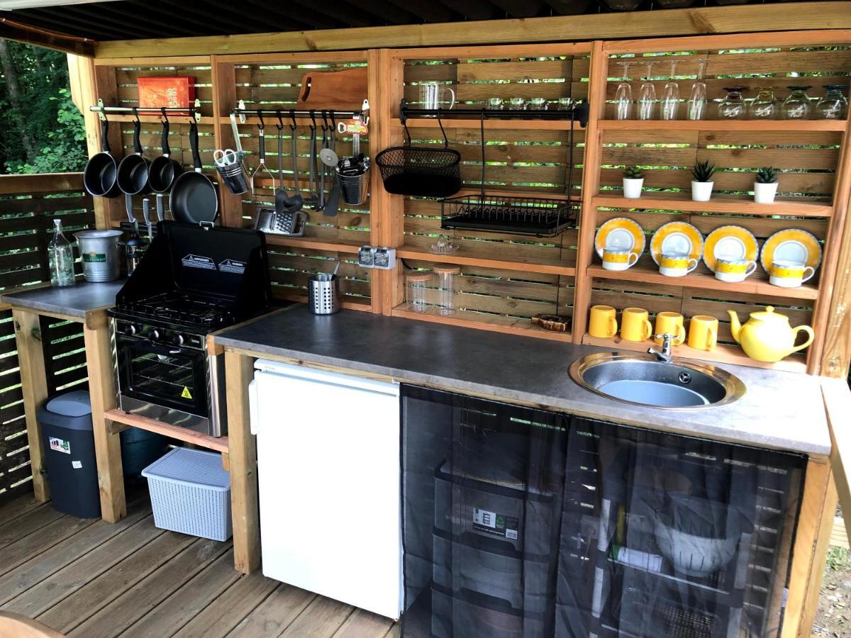 Hotel Luxury Glamping @Moulin Des Forges Moutier-Malcard Exterior foto